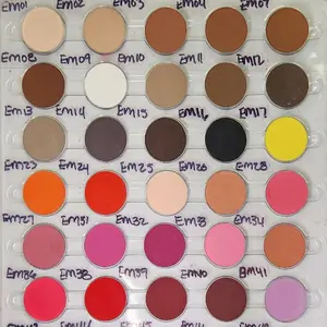 Flex Beauty Cosmetics Pigment Eyeshadow Singles - Pigmented & Vegan Powder Makeup Pack