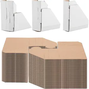 120 Pack Adjustable Cardboard Corners for Packing Artwork Picture Frame Corner Protectors for 1", 1.5" & 2.2" Frames Shipping Moving Storage