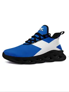 Scottish Casual Sneakers for Women, Scotland Flag Design in Fresh Summer &, Comfortable Stylish Shoes for Walking & Travel