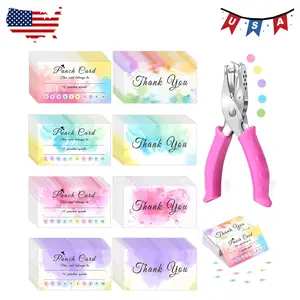 200 Pieces Reward Punch Cards (3.5" x 2")