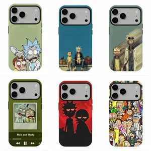 R1ck & M0rty Cartoon Phone Case, Compatible for iPhone 17Promax 16 15 14 13 12 11