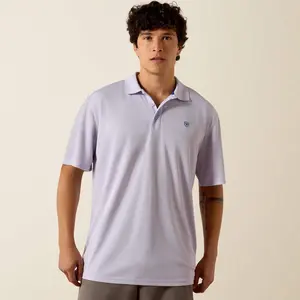 Ariat TEK Polo in Purple Heather
