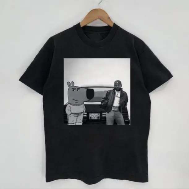 Funny Kendrick Just A Chill Guy T-Shirt, Album Poster Unisex Cotton Tee