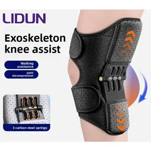 Knee joint sports gear booster for the elderly Knee protection Walking climbing knee meniscus leg protection artifact