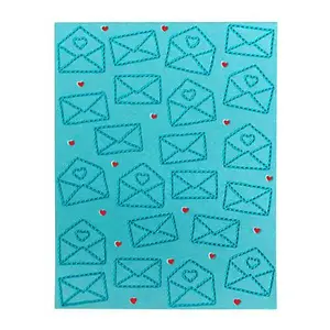Crafts & Sewing The Stamps of Life Stitched Envelope Background Die