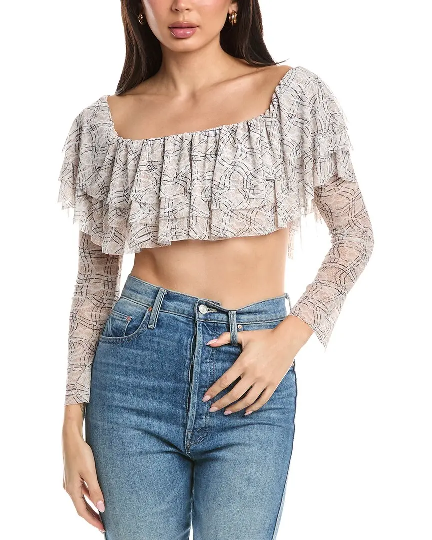 AFRM Alma Ruffle Top