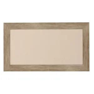 27" x 33" Beatrice Dry Erase Board Walnut Brown - DesignOvation: Office Display & Photo Board, Wall Mount
