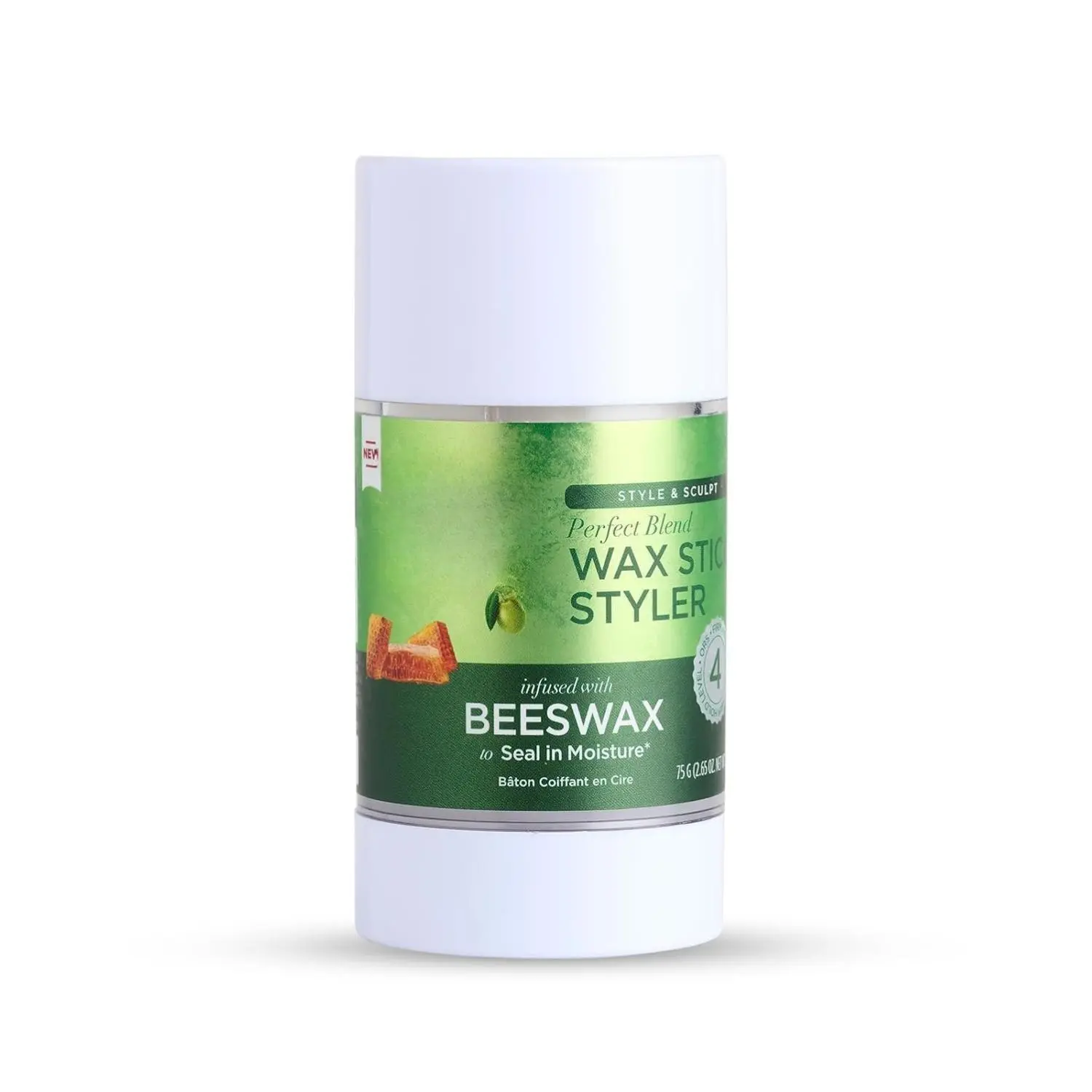 Olive Oil Style & Sculpt Perfect Blend Wax Stick Styler Infused with Beeswax to Seal in Moisture (2.6 oz)