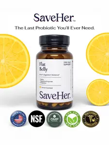 SaveHer-Probiotic - 3 in 1 Gut Support Supplement with Herbs Probiotics Digestive Enzymes for Daily Digestive Comfort