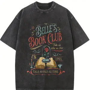 PhillipsAmy Belle's Book Club shirt, Tale As Old As Time Shirt, Beauty And The Beast Shirt, Bookish Belle Tee, Bookworm Tee