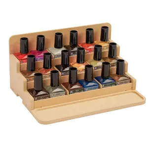 Plastic Model Baking Rack, 4 Tier Paint Ink Bottle Paint Tool Storage Kit, MDF Material Model Tool Organizer, Craft Supplies Storage Rack for Tamiya/Gouda Paint and Miniature Model Tools, Gk3