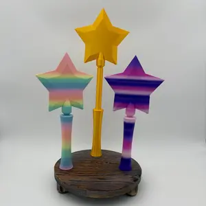 Tap to Pay Magic Wand – Contactless Payment Wand | NFC Credit Card Holder | 3D Printed Star Wand | Viral TikTok Payment Wand | Magic Pay Stick