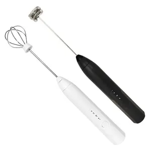 Electric Mini Rechargeable Handheld Egg Beater, Cream Mixer, Household Baking Whisk