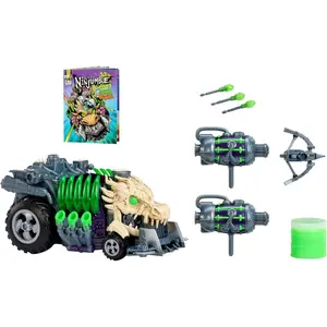 Ninjombie Prime Slime Dragon Vehicle, Boys Action Ninja Zombie Slime Action Figure Vehicle, Ages 6 +