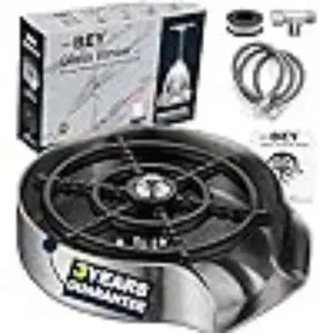 BEY Automatic Glass Rinser - Powerful Cup Washer for Kitchen Sink