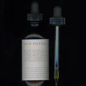 PlantLust Botanicals, Skin Potion, Organic Moisturizer and Cleanser, 4oz Facial Skincare Daily