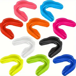 10pcs of Sports Mouthguards for Gum Protection, Suitable for Boxing, Basketball, Football, Hockey, Karate, And Rugby Competitions.