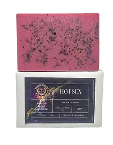 Hot Sex Shea Butter Soap Bar | for Lust, Excitement & Passion | Soap Spells | Made with Herbs & Essential Oils | Hoodoo, Voodoo, Wicca, Pagan | 4 oz