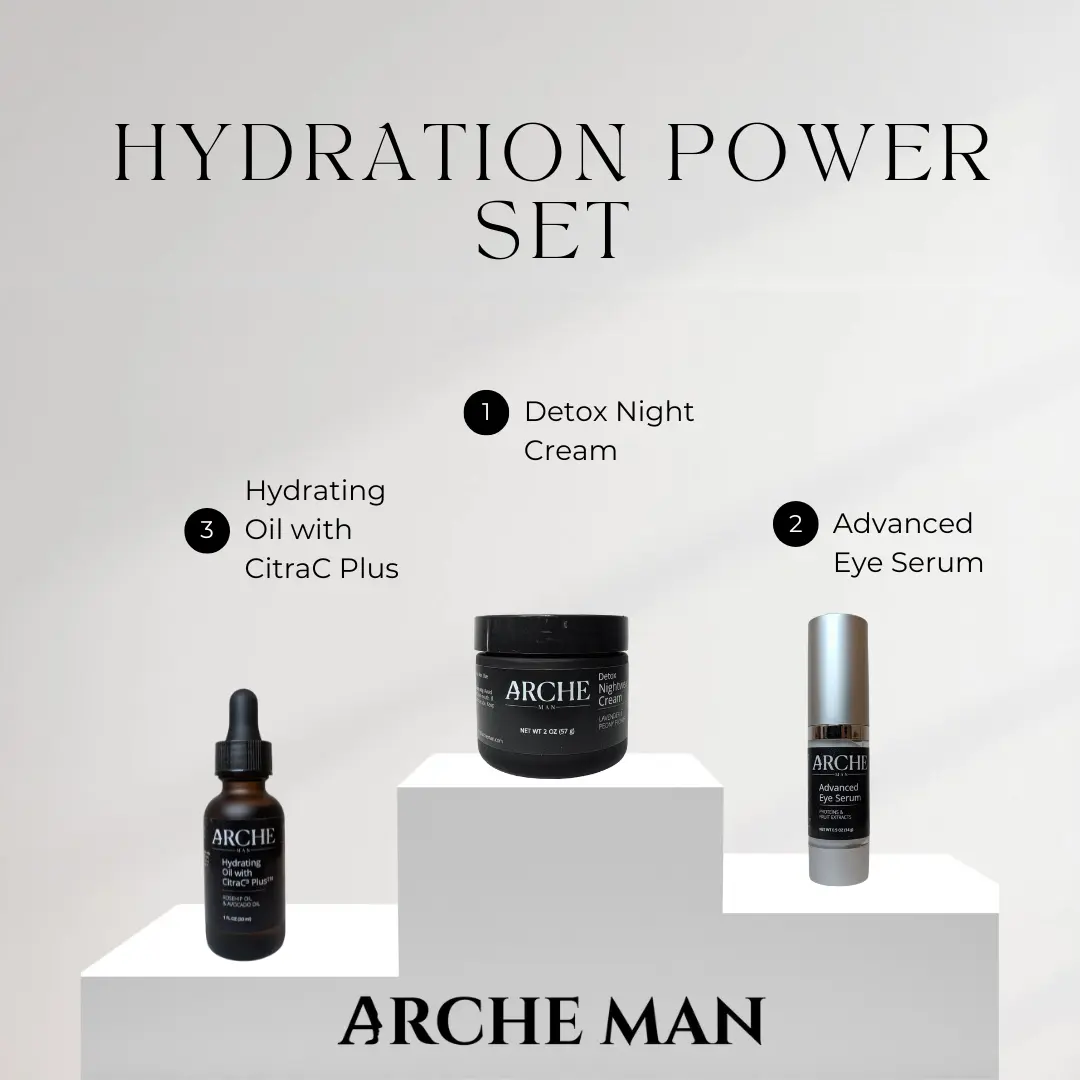 Hydrate, Detox & Revive Set – Cictrac Plus Oil, Night Cream & Eye Serum