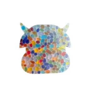 Cow Pickable Pebble Pad - Colorful Design as Shown