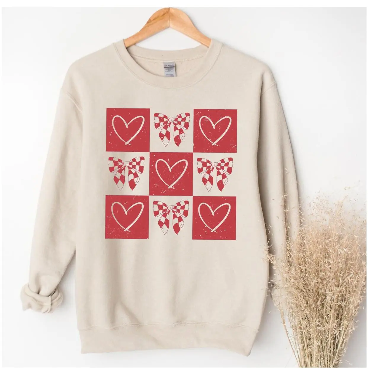 Retro Checkered Valentine's shirt, Coquette Valentines shirt, Retro Valentine's Day shirt, Love gift, Valentines Love shirt