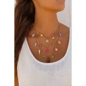 Golden Shika Necklace