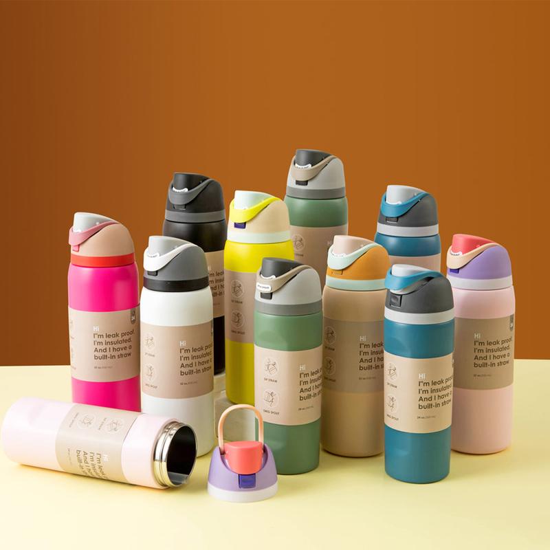 Stainless Steel Vacuum, 32 oz/24 oz/19 oz Insulated Thermal Cup in 8 Colors, Leak-Proof Non-Slip Travel Mug, Leakproof Tumbler for Home, Kitchen or Office, Also for Wedding Decorations, Party Favors and Room Decor