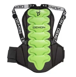 Demon United FlexForce Pro Spine Guard — PE Flex Panels + Hard Shell + Air Shield. Spine to Kidneys. All Day.