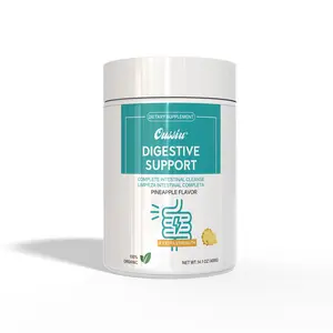 Oussiu Digestive Support Dietary Supplement Pineapple FlavorforIntestinal gut detox Cleanse Healthcare Edible Fitness Vitamin