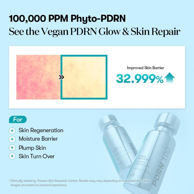 [VT Official] VT PDRN Balm & Essence | Korean Anti-Aging PDRN Glow Bundle, VT Vegan PDRN glow, Korean Skincare, Light-Weight & High Absorption PDRN, 100,000 PPM Vegan Ginseng Phyto-PDRN, Skin Barrier & Sensitive Skin | PDRN Essence & PDRN Stick Balm