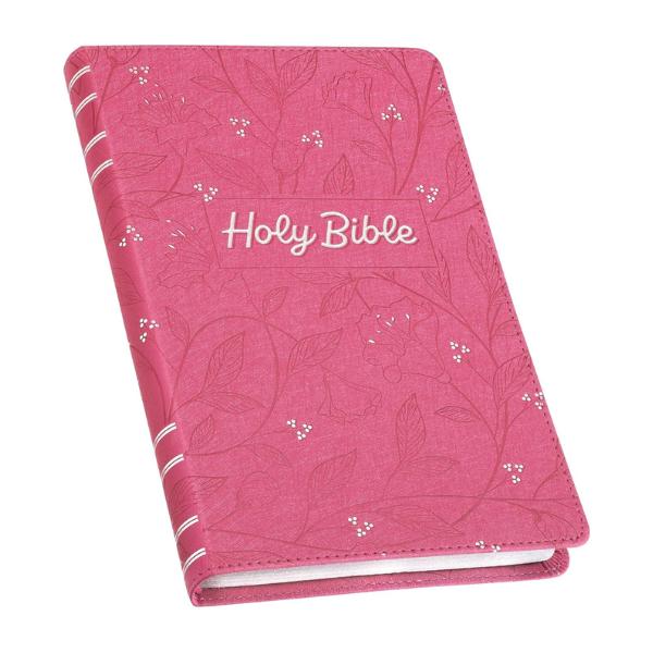 KJV Holy Bible, Gift Edition King James Version, Faux Leather Flexible Cover, Pearlized Cherry (KJV Gift Editions)