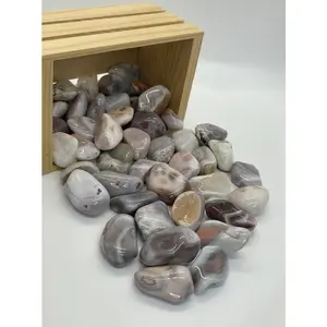 Pink Botswana Agate Tumbled Stones