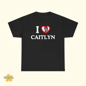 I Love Caitlyn Shirt: Arcane League of Legends Unisex Tee, Funny meme Tee, Ready to Go, No Effort Needed, Layer-Friendly, Works in Any Weather