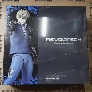 New Ko Genos Kaiyodo Revoltech Yamaguchi One Punch Man Anime Action Figures Joint Movable Model Statue Toys Gifts