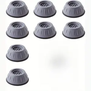 8 shock and noise reduction washing machine stands, noise reduction and anti-slip and anti-vibration rubber washing machine foot pads, anti-slip dryer washing machine vibration pads, washing machine stabilizers