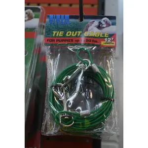 12' Tie Out Cable - Puppies & Small Dog