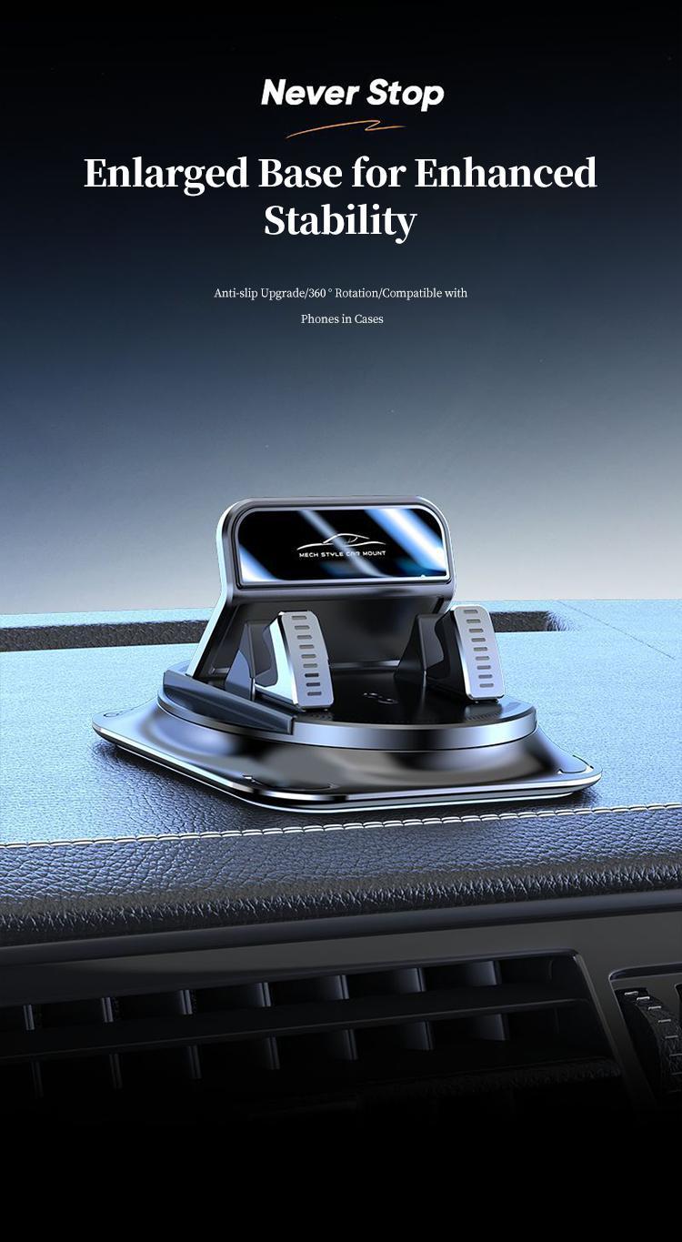 360° Rotation Car Phone Holder, Suction Cup Dashboard Windshield Mount, Horizontal & Vertical Screen Adjustment, Anti-Slip Universal Phone Holder for iPhone Android BackToSchool 360° Rotation Car Phone Holder, Suction Cup Dashboard Windshield Mount, Horizontal & Vertical Screen Adjustment, Anti-Slip Universal Phone Holder for iPhone Android BackToSchool