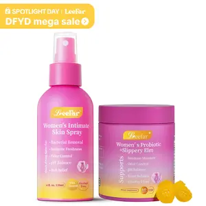 LeeFar Fresh & Juicy Duo - Her Fresh Intimate Skin Spray & Her Juicy Women’s Probiotic Bundle