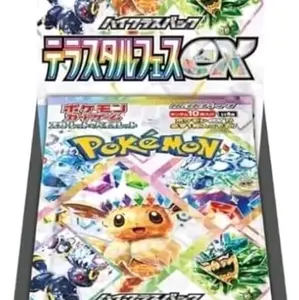 Pokemon Card Terastal Festival Ex Booster Box sv8a Japanese Factory Sealed 10 Packs (1 Pack = 10 Cards)