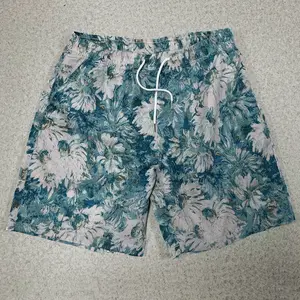Versatile Men's Casual Shorts - Artisan Floral Print & Adjustable Drawstring, Perfect for Beach, Walks & Lounging