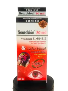 multivitaminico TÓNICO NEUROBIÓN 50 MIL Y PODER VISUAL multivitaminico TÓNICO NEUROBIÓN 50 MIL Y PODER VISUAL