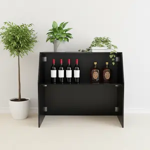 Portable Event Bar 2 Tier Aluminum Serving Table With Storage For Party Outdoor Catering 160LBS Capacity kitchen table sets