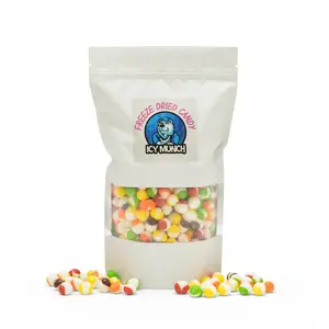 Freeze Dried Candy Bags 1 Pound, Viral Candy Tiktok Snacks w/Fresh Bursting Icy Rainbow Poppin Crunch, for Parties, Movie Nights, Holiday Trick or Treating, and On-the-Go, by Icy Munch