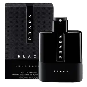 Prada Luna Rossa Black for Men Eau de Parfum Spray, 1.7 Ounce