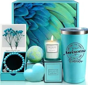 Personalized Spa Gift Basket for Women, Unique Multicolor Relaxing Gift - Perfect for Birthday, Mother's Day, Valentine's Day, and More!