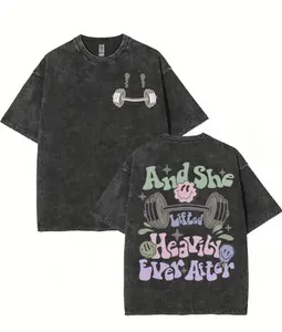 Funny "In My Muscle Mommy Era" Vintage T-Shirt - Retro Gym Weightlifting Graphic Tee Suitable for Men & Women, Oversized Unisex Fit, Harajuku Streetwear, Machine Washable Muscle Mom for Year-Round Wear