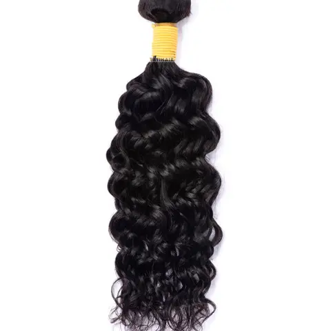 Tatihair Natural Wave Water Wave Virgin Human Hair Bundles Remy Hair-12A