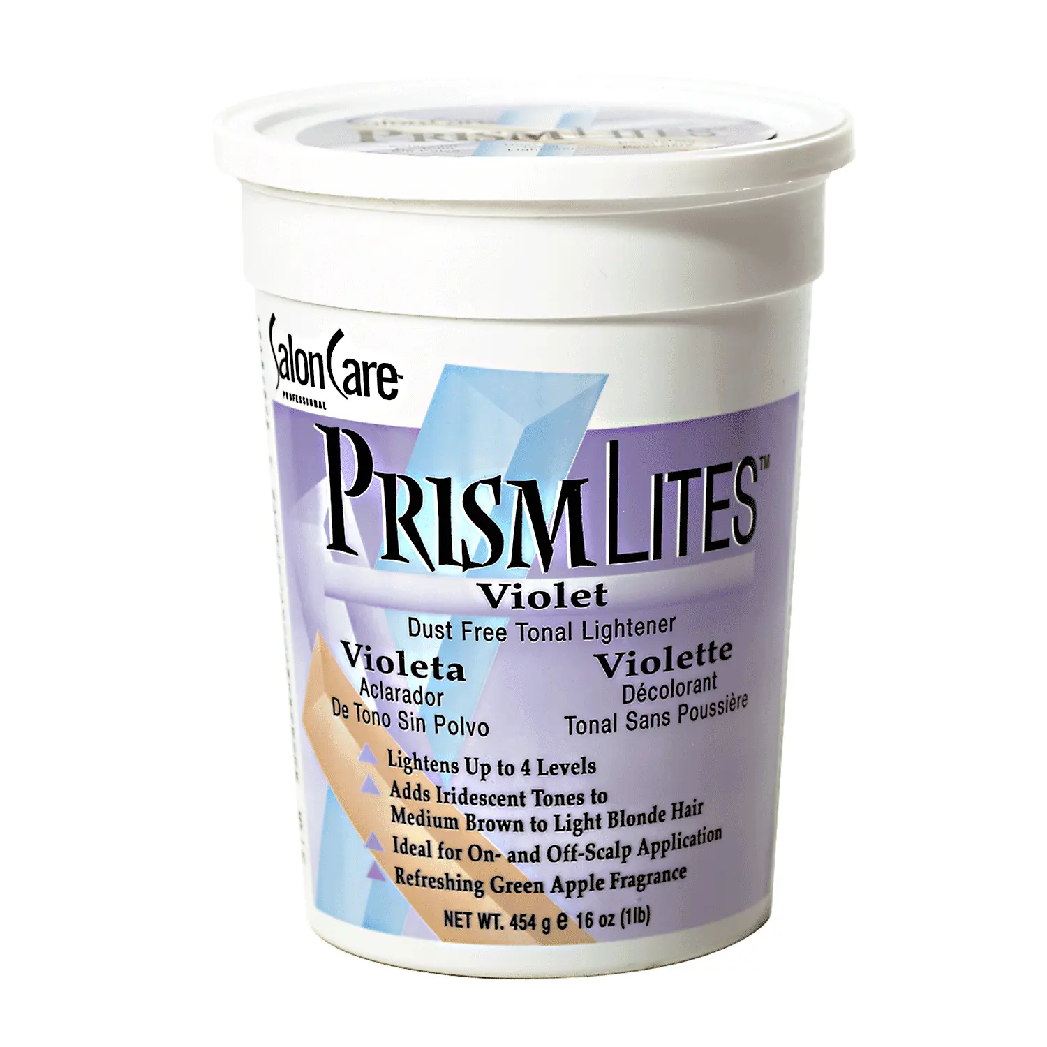 Salon Care Prism Lites Violet Lightener 1 lb, Hair Care, Lightening Salon Care Prism Lites Violet Lightener 1 lb, Hair Care, Lightening