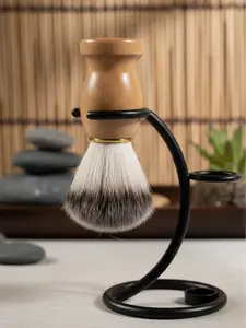 Sandbar SUDS Premium Beard Brush with Stand | Professional Men’s Grooming Tool | Exfoliating & Softening Bristles | Keeps Beard Clean & Styled | Perfect Gift for Men