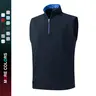 MAELREG Men's Golf Vest Dry Fit  Moisture Wicking Performance Sports Sleeveless Mens Lightweight Vest Pullover Quarter Zip